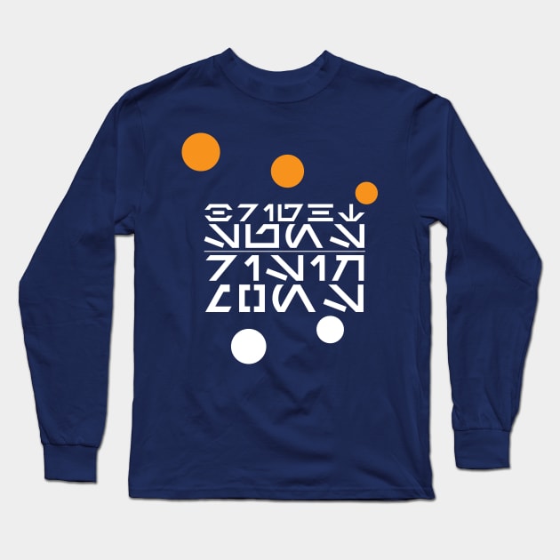 Bright Suns, Rising Moons - Galaxy's Edge Inspired Long Sleeve T-Shirt by Here With The Ears